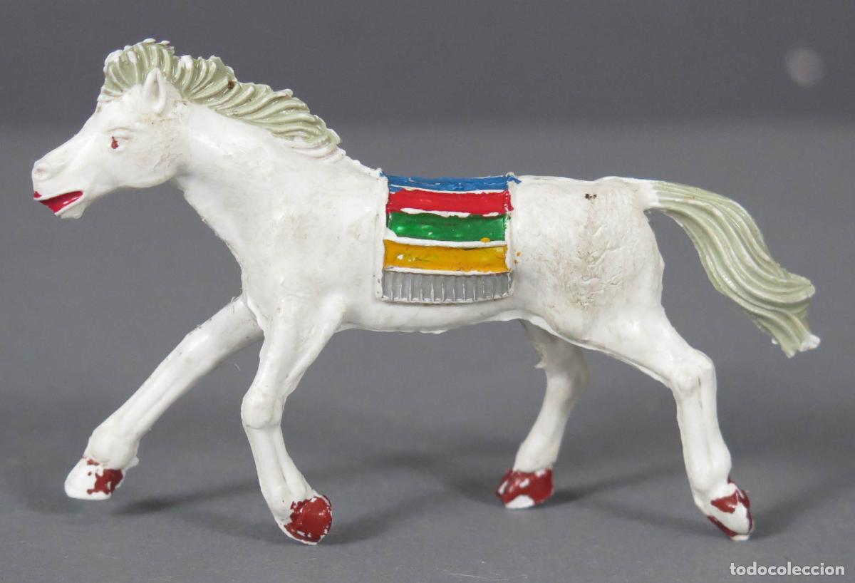 Figuras de goma y PVC: CABALLO. INDIOS VAQUEROS. PVC - Foto 1