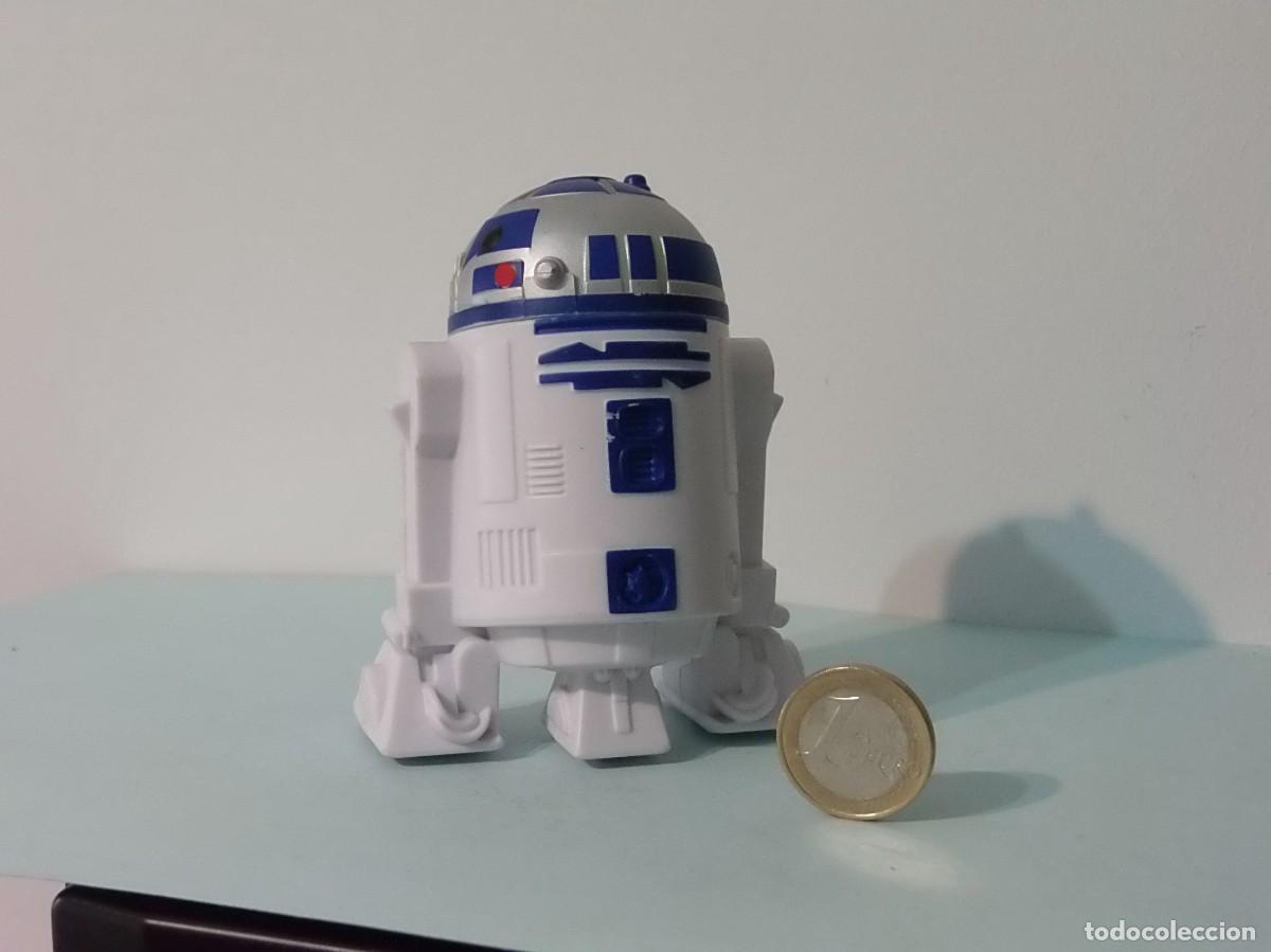 Figuras de goma y PVC: BURGER KING - STAR WARS - ROBOTS, R2 D2. - Foto 1