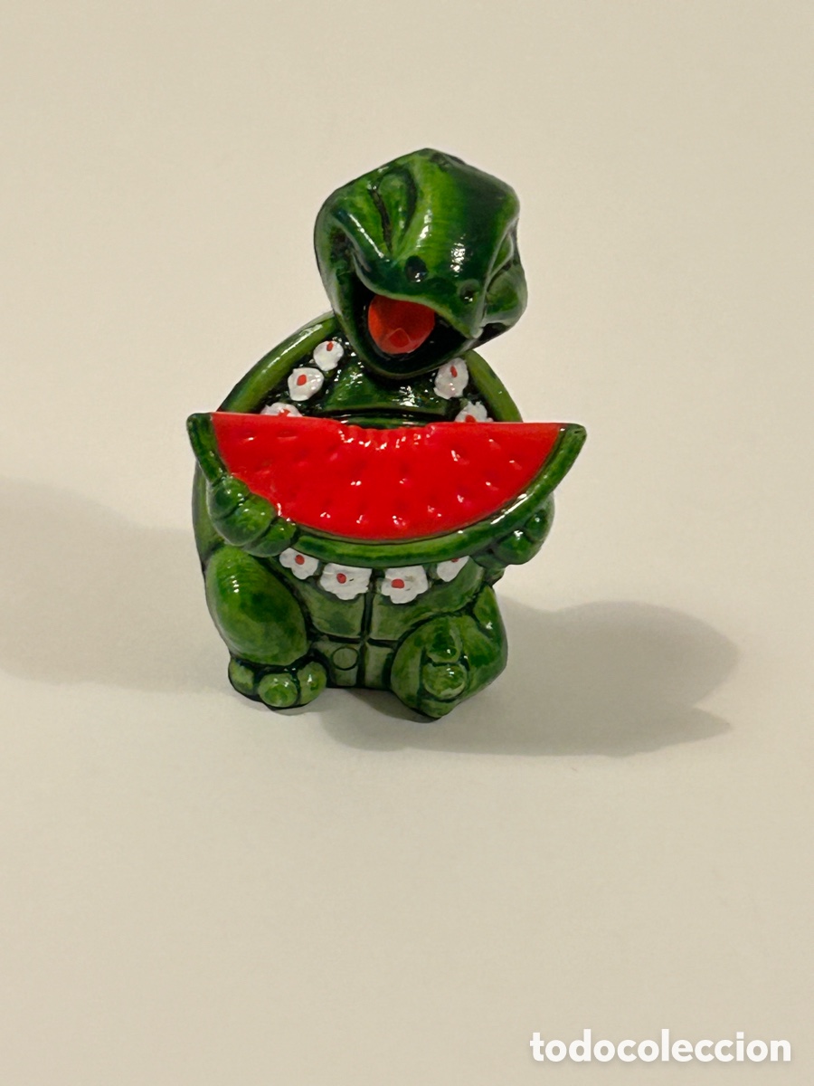 Figuras de goma Kinder: KINDER FERRERO TORTUGA - Foto 1