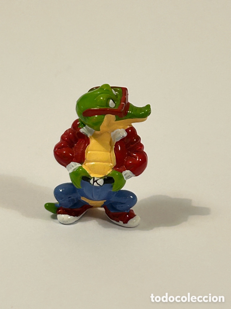 Figuras de goma Kinder: KINDER FERRERO COCODRILO - Foto 1