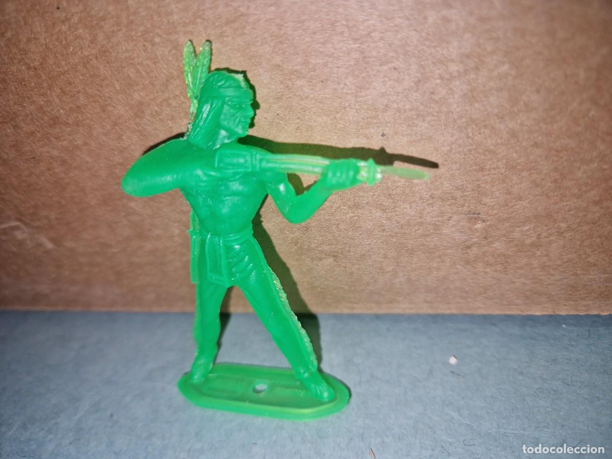 Figuras de goma y PVC: COMANSI INDIO DISPARANDO - Foto 1