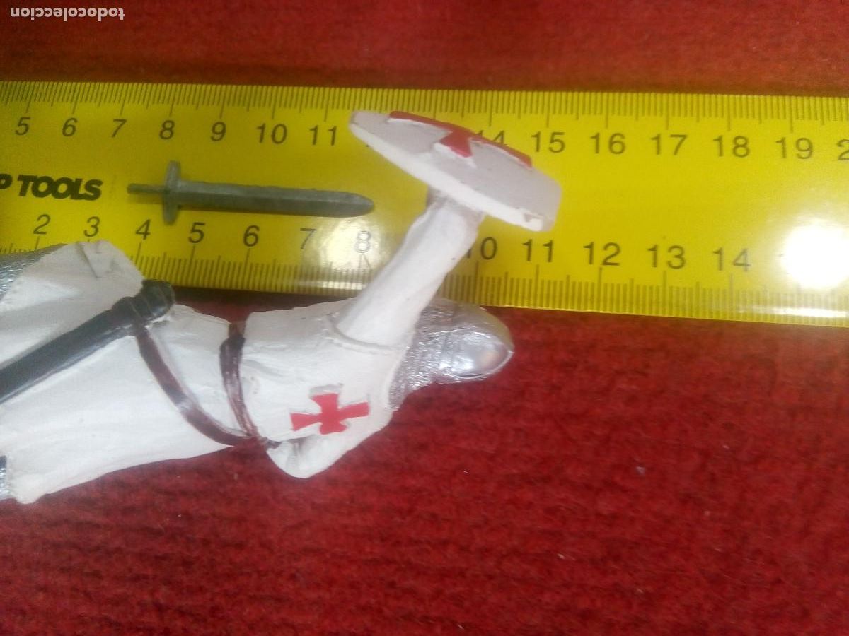 Figuras de goma y PVC: CABALLERO MEDIEVAL - Foto 5