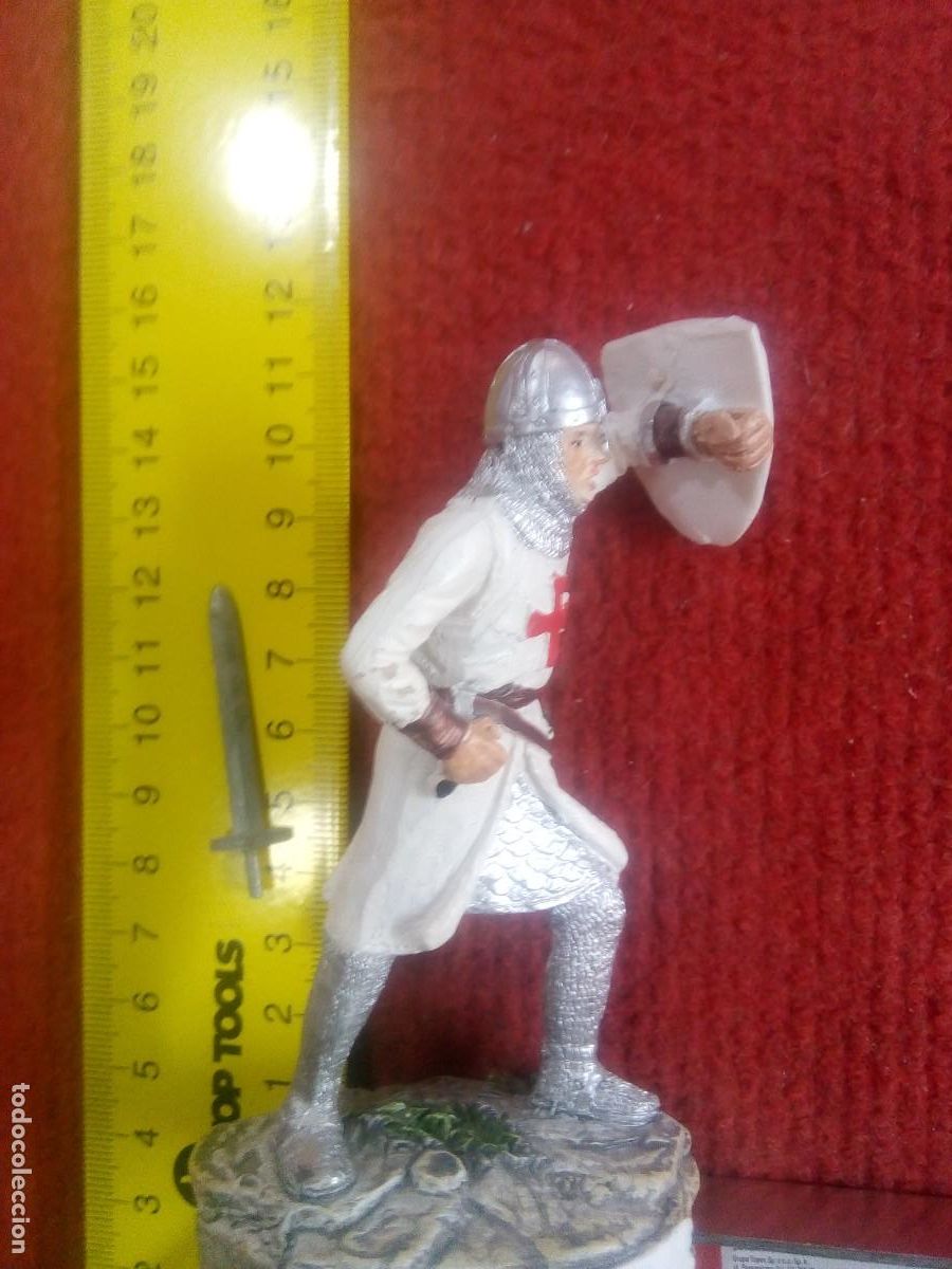Figuras de goma y PVC: CABALLERO MEDIEVAL - Foto 6