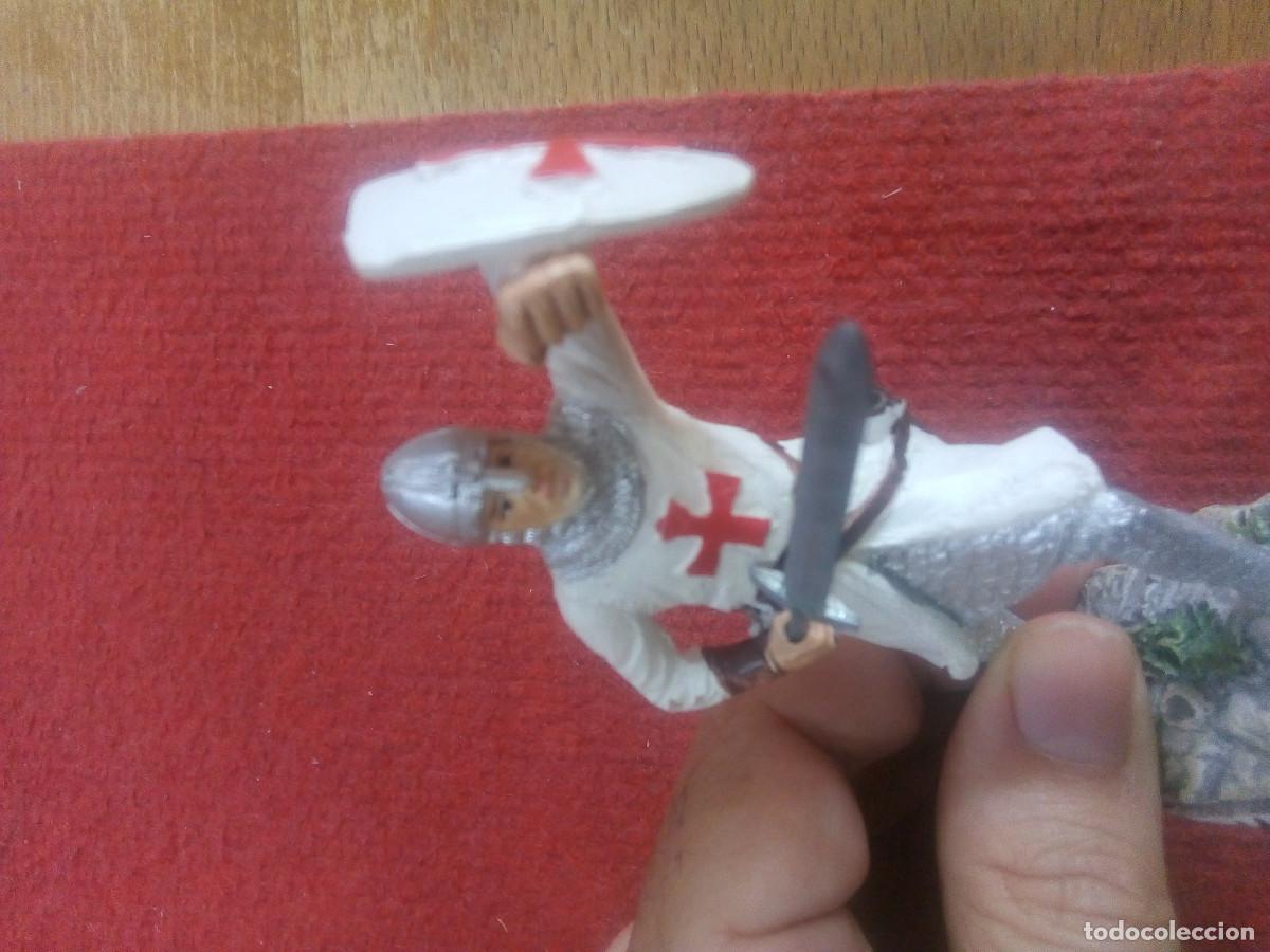 Figuras de goma y PVC: CABALLERO MEDIEVAL - Foto 7