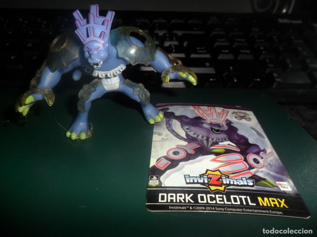 Figuras de Borracha e PVC: 677- Figura Invizimals Dark Ocelotl Max de IMC Toys 2009-2014