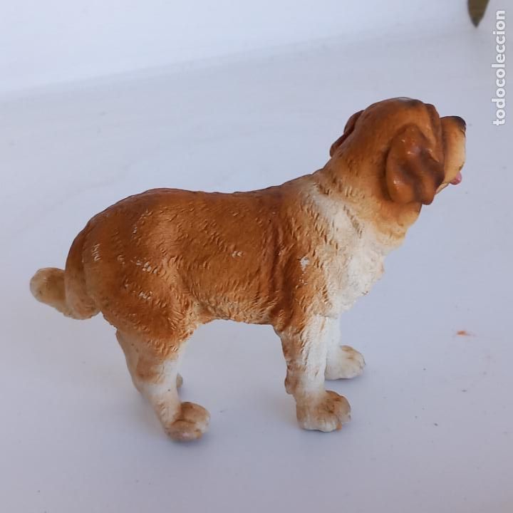 Figuras de goma y PVC: SCHLEICH PERRO SAN BERNARDO 1994 - Foto 3
