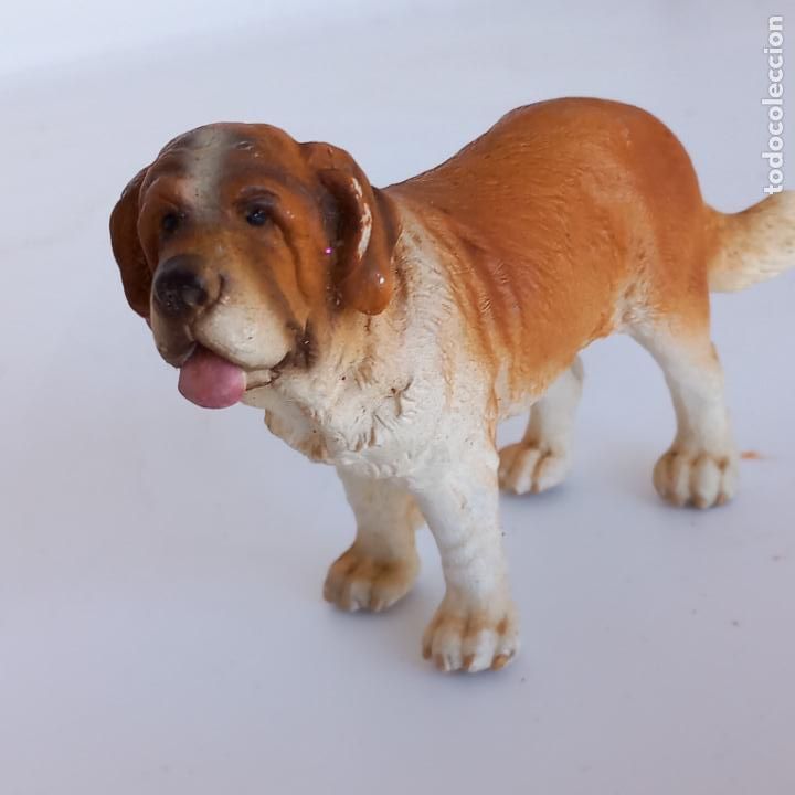 Figuras de goma y PVC: SCHLEICH PERRO SAN BERNARDO 1994 - Foto 1