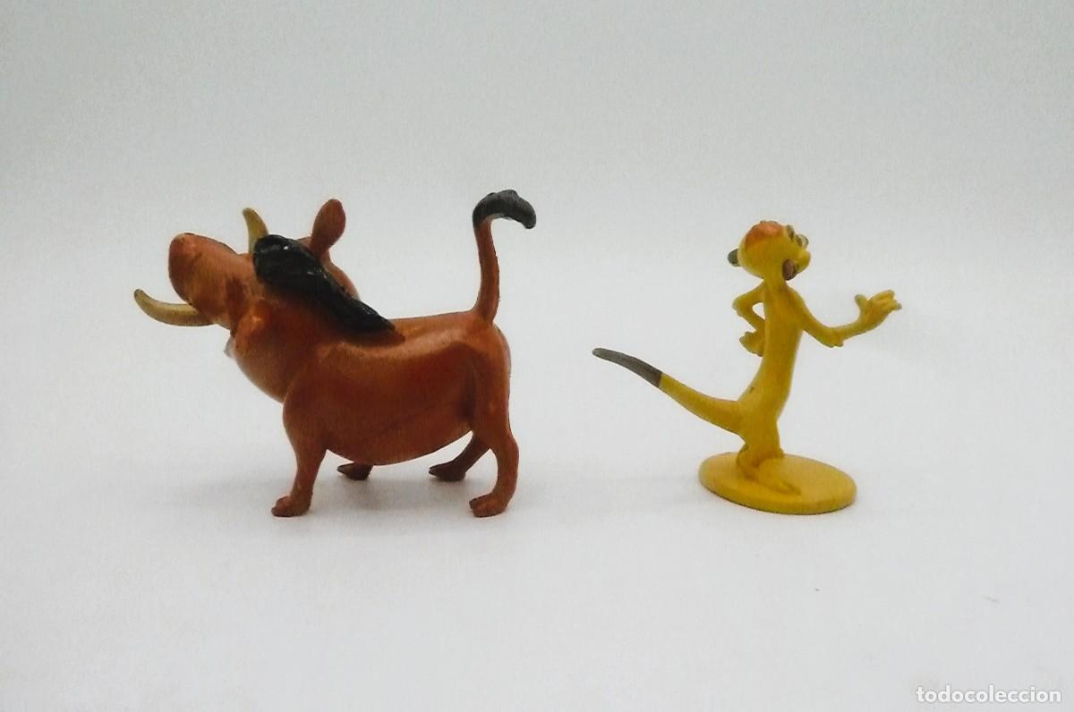 Figuras de goma y PVC: Timon y Pumba. El Rey Le&oacute;n, Disney - Foto 4