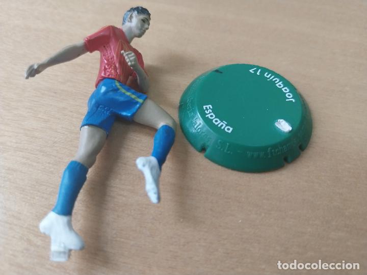 Figuras de Borracha e PVC: JOAQUIN ESPA&Ntilde;A FIGURA PVC CON PEANA 5,5CM ALTO FTCHAMPS PEANA ROTA