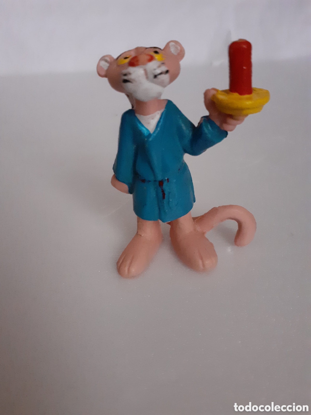 Figuras de goma y PVC: FIGURA PANTERA ROSA GOMA - Foto 1
