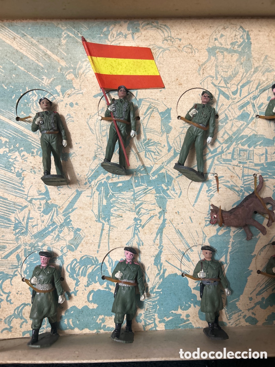 Figuras de goma y PVC: Pech, D&iacute;a D hora H, ej&eacute;rcito espa&ntilde;ol, - Foto 3
