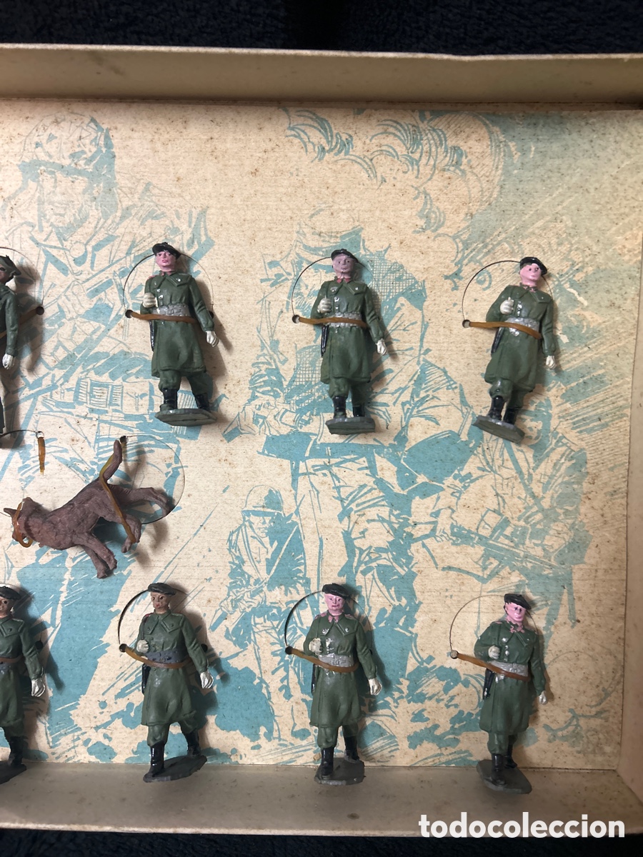 Figuras de goma y PVC: Pech, D&iacute;a D hora H, ej&eacute;rcito espa&ntilde;ol, - Foto 4