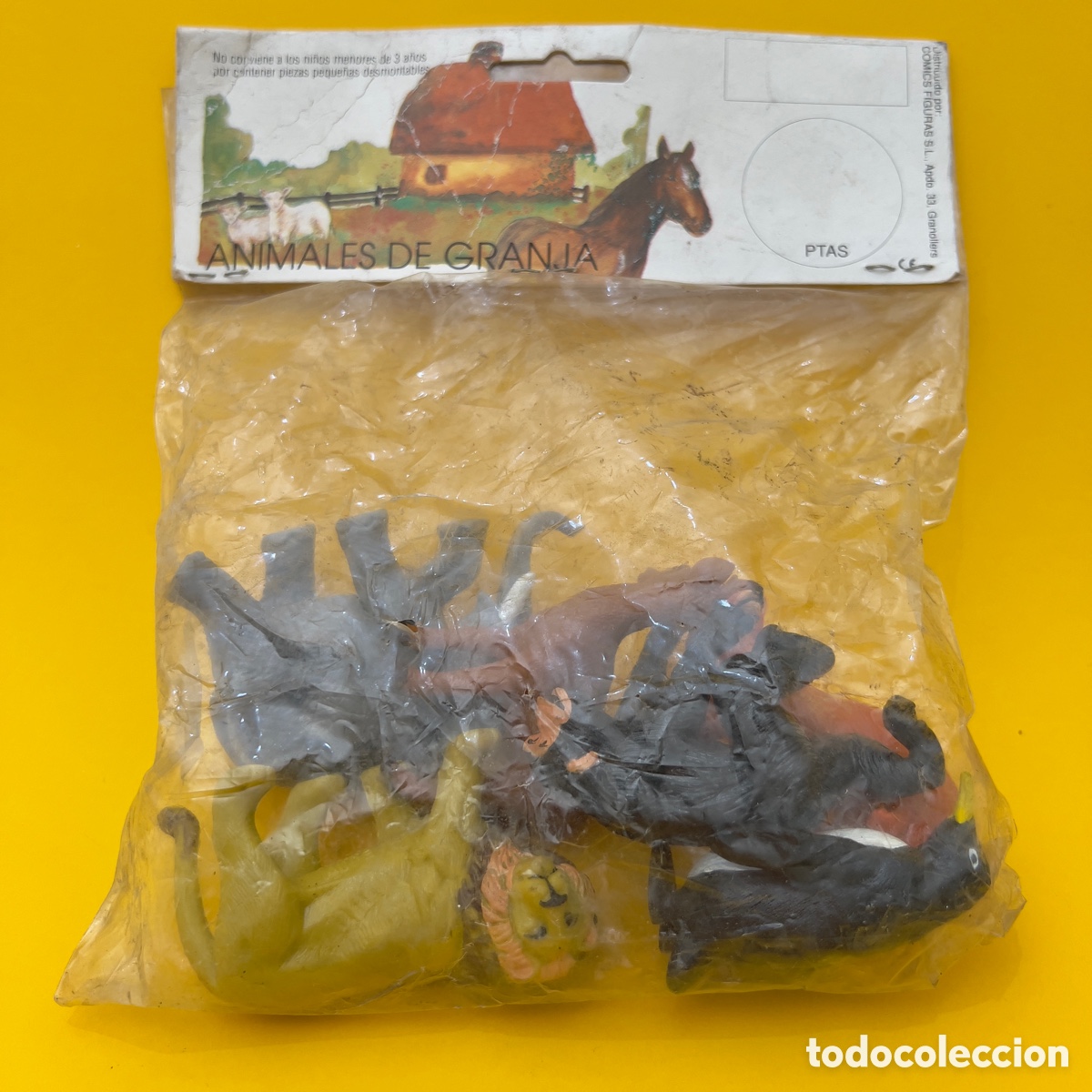 Figuras de goma y PVC: Bolsa Comics Spain de Figuras del Zoo Bully - Foto 1