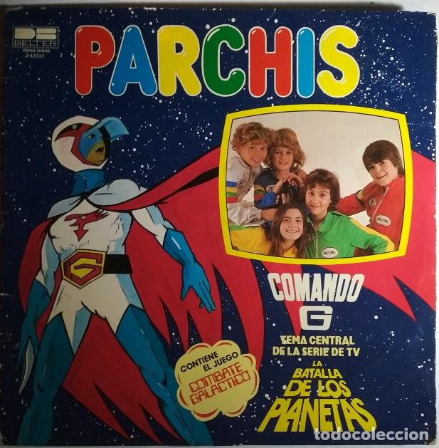 Figuras de goma y PVC: Figuras y disco Comando G - a&ntilde;os 70 - Foto 2
