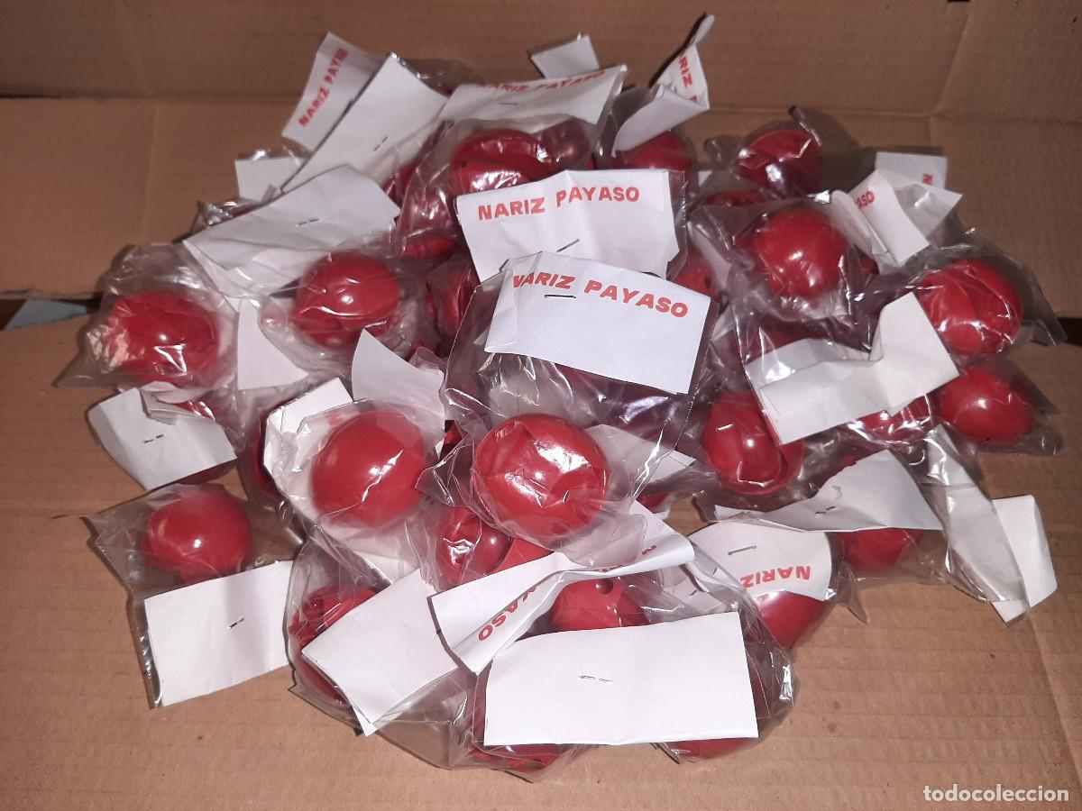Figurines en Caoutchouc et PVC: LOTE, 48 NARICES DE PAYASO EN BLISTER ORIGINAL SIN ABRIR, BARATIJAS DE KIOSCO A&Ntilde;OS 70 * VER FOTOS *
