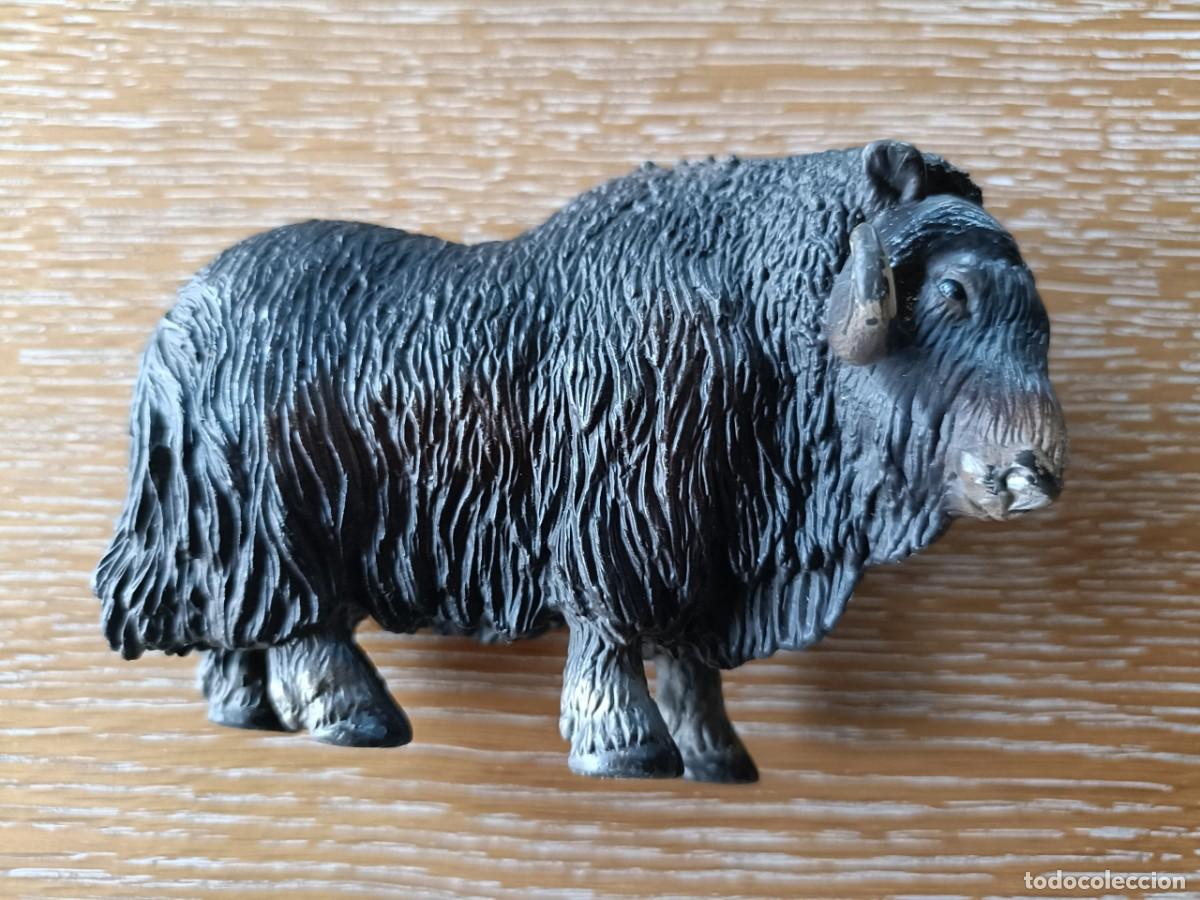 Figuras de goma y PVC: FIGURA B&Uacute;FALO SCHLEICH GERMANY 2003 - Foto 1