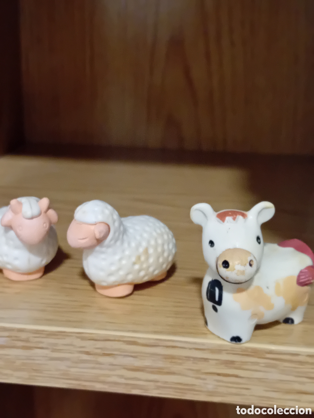Figurillas vaca y ovejas