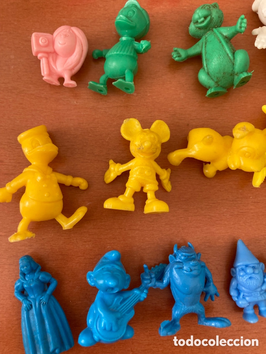 Figuras de goma y PVC: Figuras Dunkin lote - Foto 5