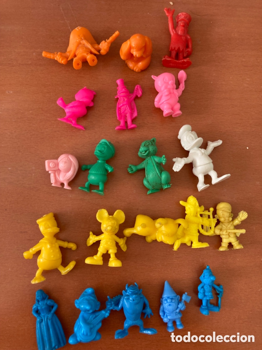 Figuras de goma y PVC: Figuras Dunkin lote - Foto 1