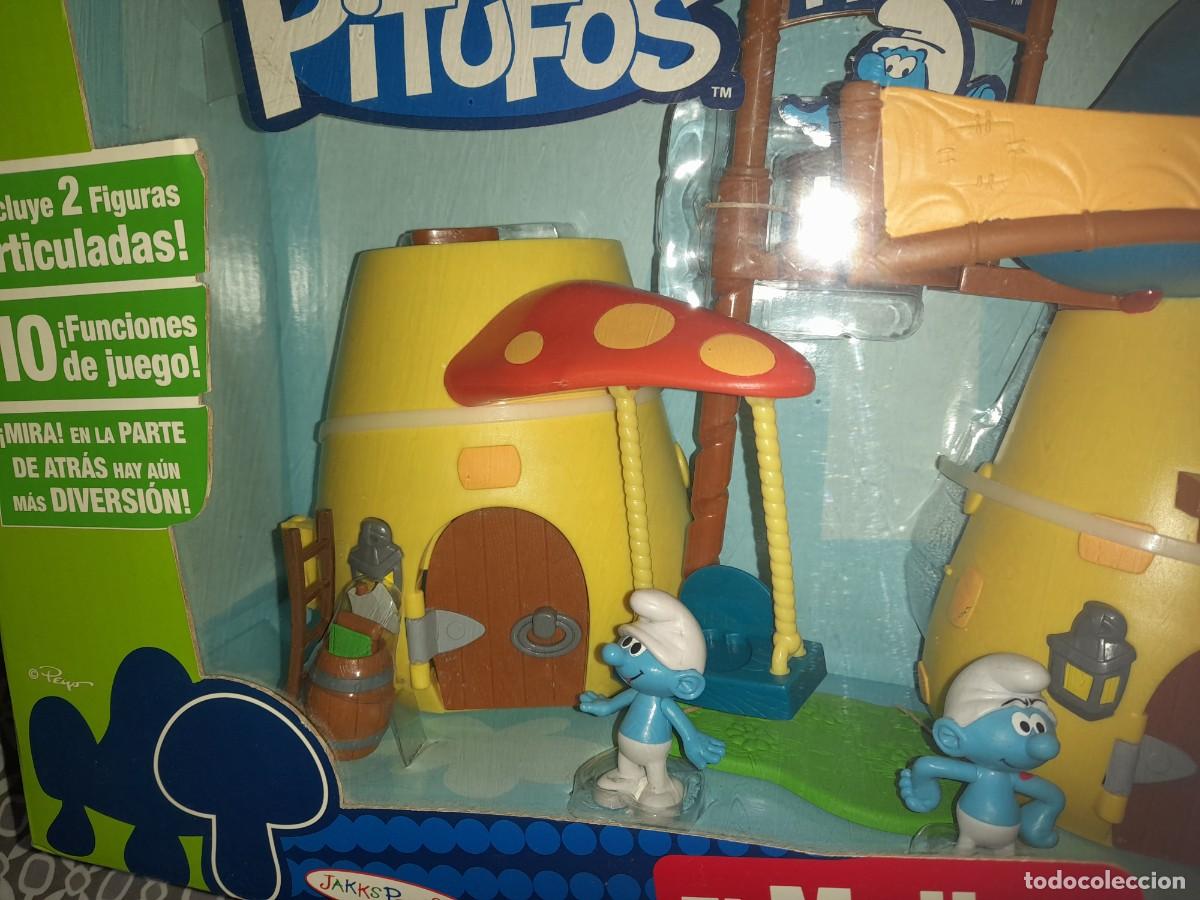 Figuras de goma y PVC: Molino de los pitufis, Jackk Pacific - Foto 1