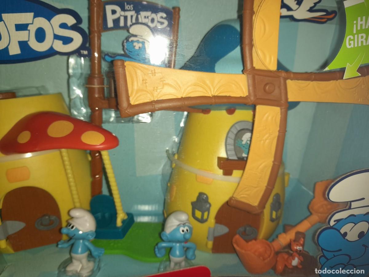 Figuras de goma y PVC: Molino de los pitufis, Jackk Pacific - Foto 2