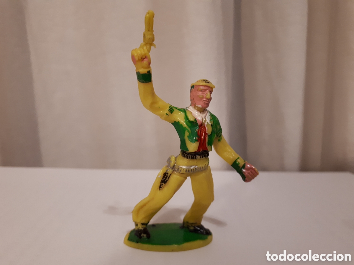 Gummi- und PVC-Figuren: PISTOLERO, A&Ntilde;OS 60/70 SIN MARCA