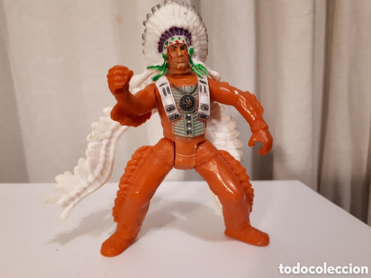 Figuras de goma y PVC: JEFE INDIO . SIN MARCA - Foto 1