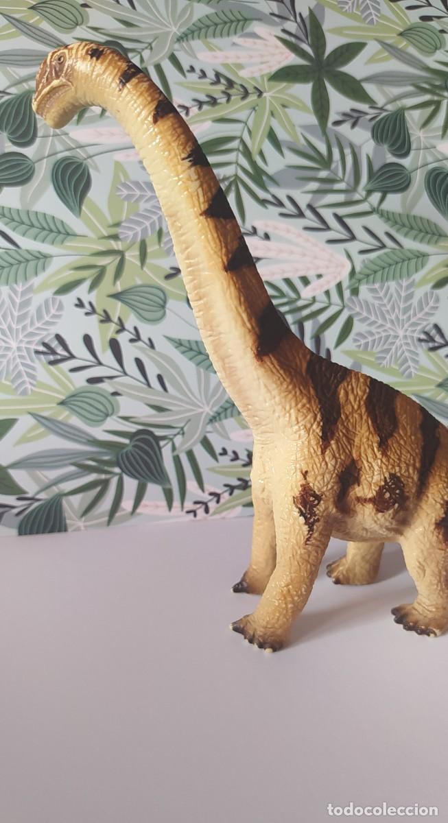 Figuras de goma y PVC: DINOSAURIO BRACHIOSAURUS SCHLEICH 2002 - Foto 4
