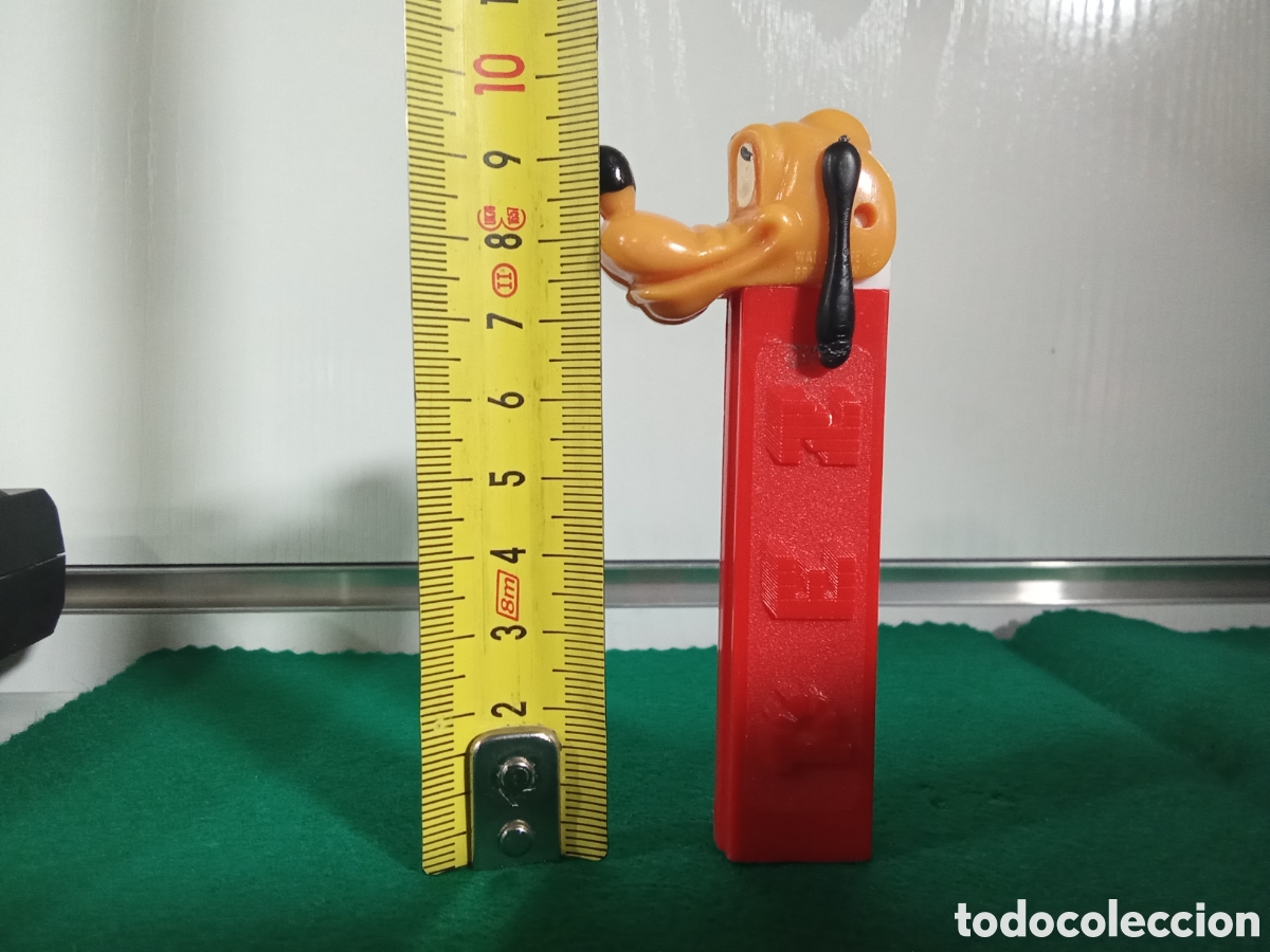 Figuras de goma y PVC dispensador PEZ: PEZ DE PLUTO MADE IN AUSTRIA - Foto 4