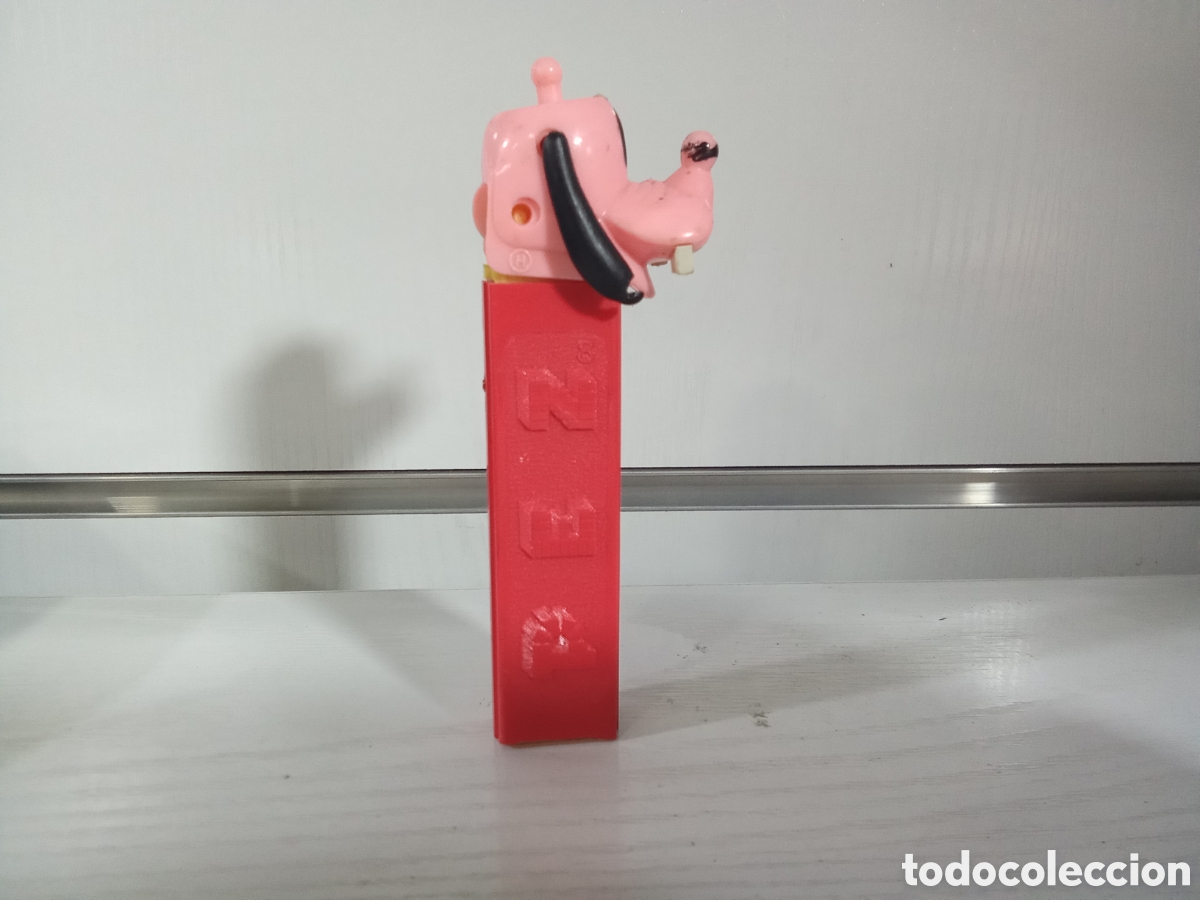 Figuras de goma y PVC dispensador PEZ: PEZ DE PLUTO MADE IN AUSTRIA - Foto 3