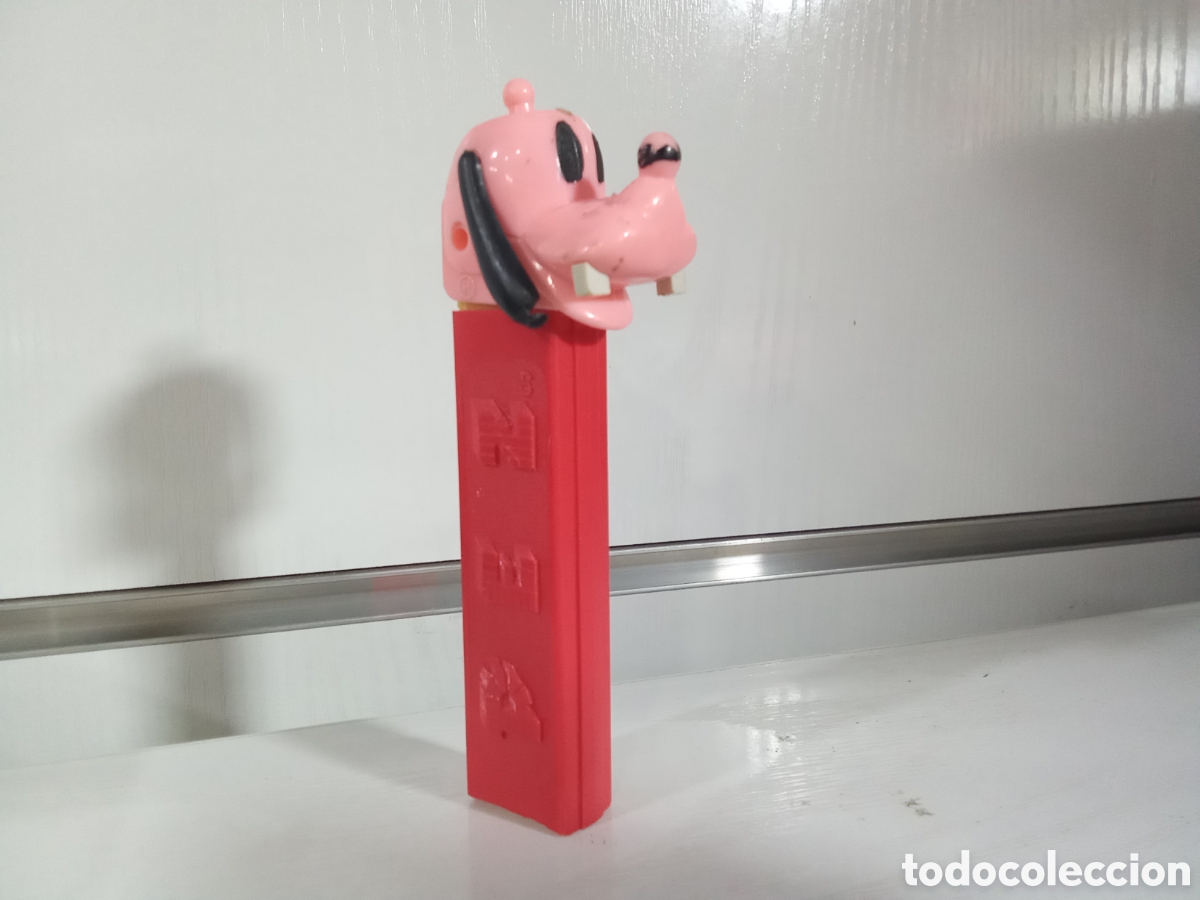 Figuras de goma y PVC dispensador PEZ: PEZ DE PLUTO MADE IN AUSTRIA - Foto 1