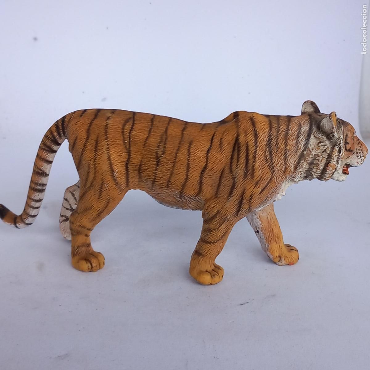 Figuras de goma y PVC: Tigre tiger schleich 2007 - Foto 3