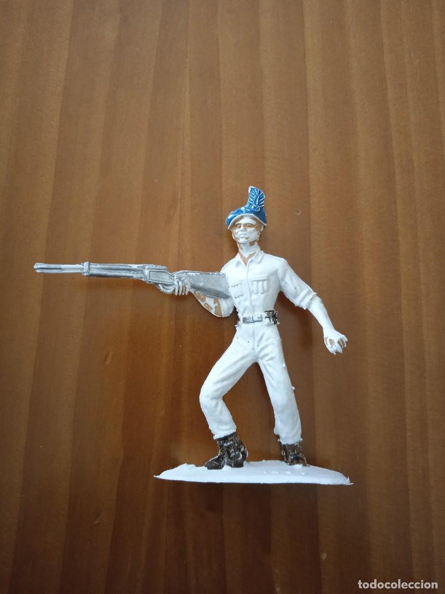 Figuras de goma y PVC: COMANSI-SOLDADO INDIO-PLASTICO - Foto 1