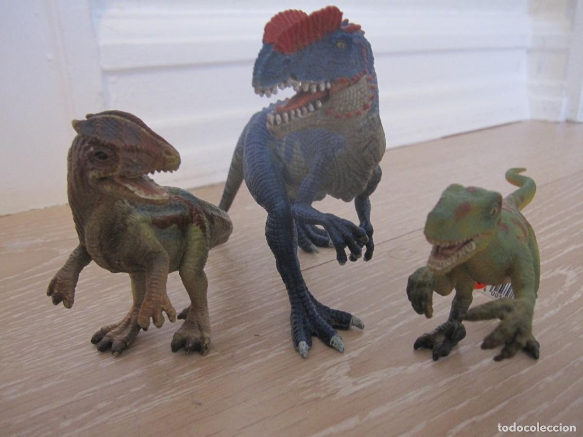 Figuras de goma y PVC: 3 DINOSAURIOS SCHLEICH - Foto 3
