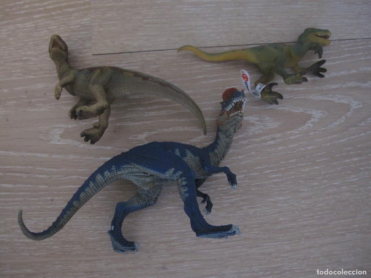 Figuras de goma y PVC: 3 DINOSAURIOS SCHLEICH - Foto 4