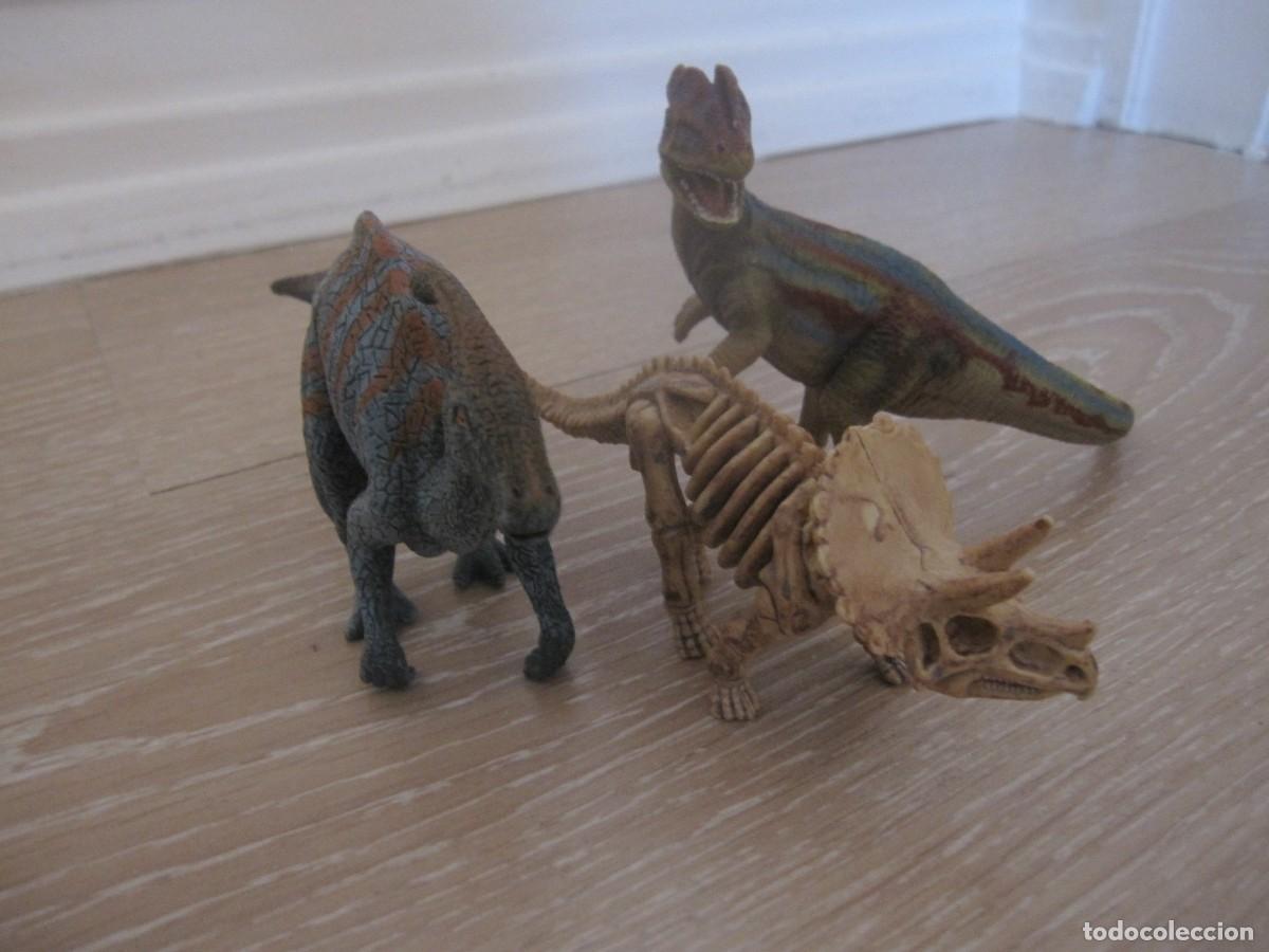 Figuras de goma y PVC: 3 DINOSAURIOS SCHLEICH, MOJO, SH - Foto 2