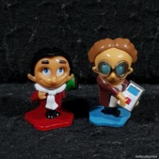 Figuras de Goma Kinder: FIGURA PVC - PAREJA DE MUÑECOS HUEVOS KINDER - MPG / CAA