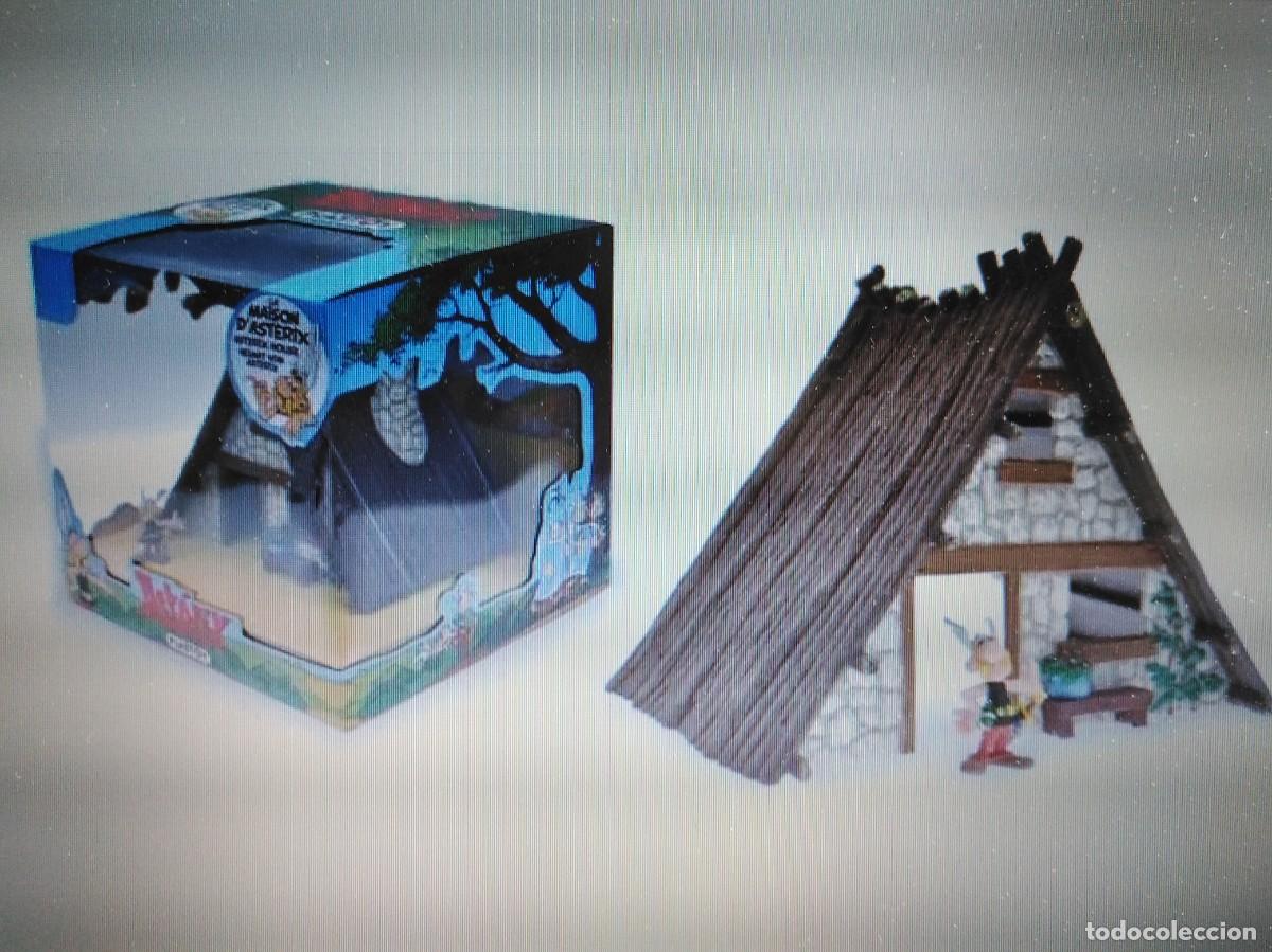 Figuras de goma y PVC: CASAS DE ASTERIX Y OBELIX PLASTOY - Foto 2