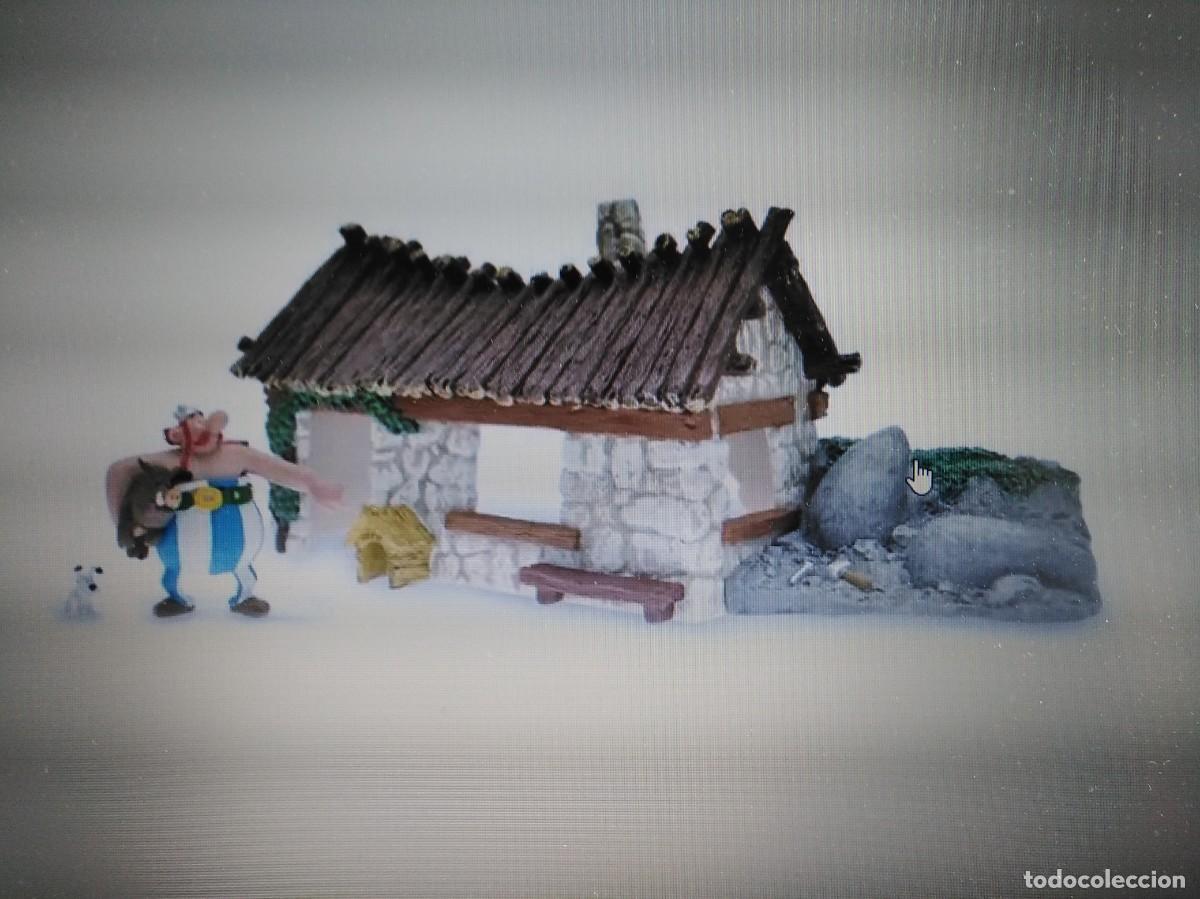 Figuras de goma y PVC: CASAS DE ASTERIX Y OBELIX PLASTOY - Foto 3