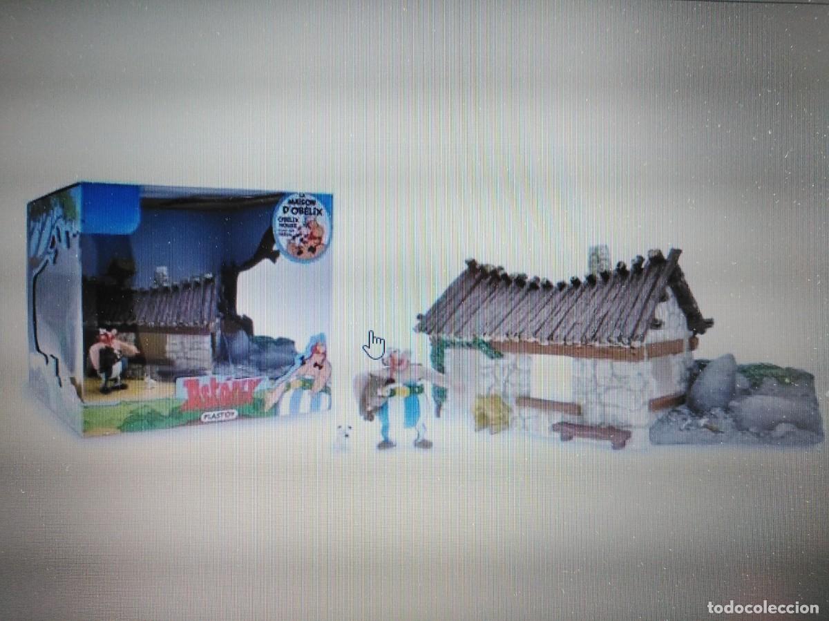 Figuras de goma y PVC: CASAS DE ASTERIX Y OBELIX PLASTOY - Foto 4