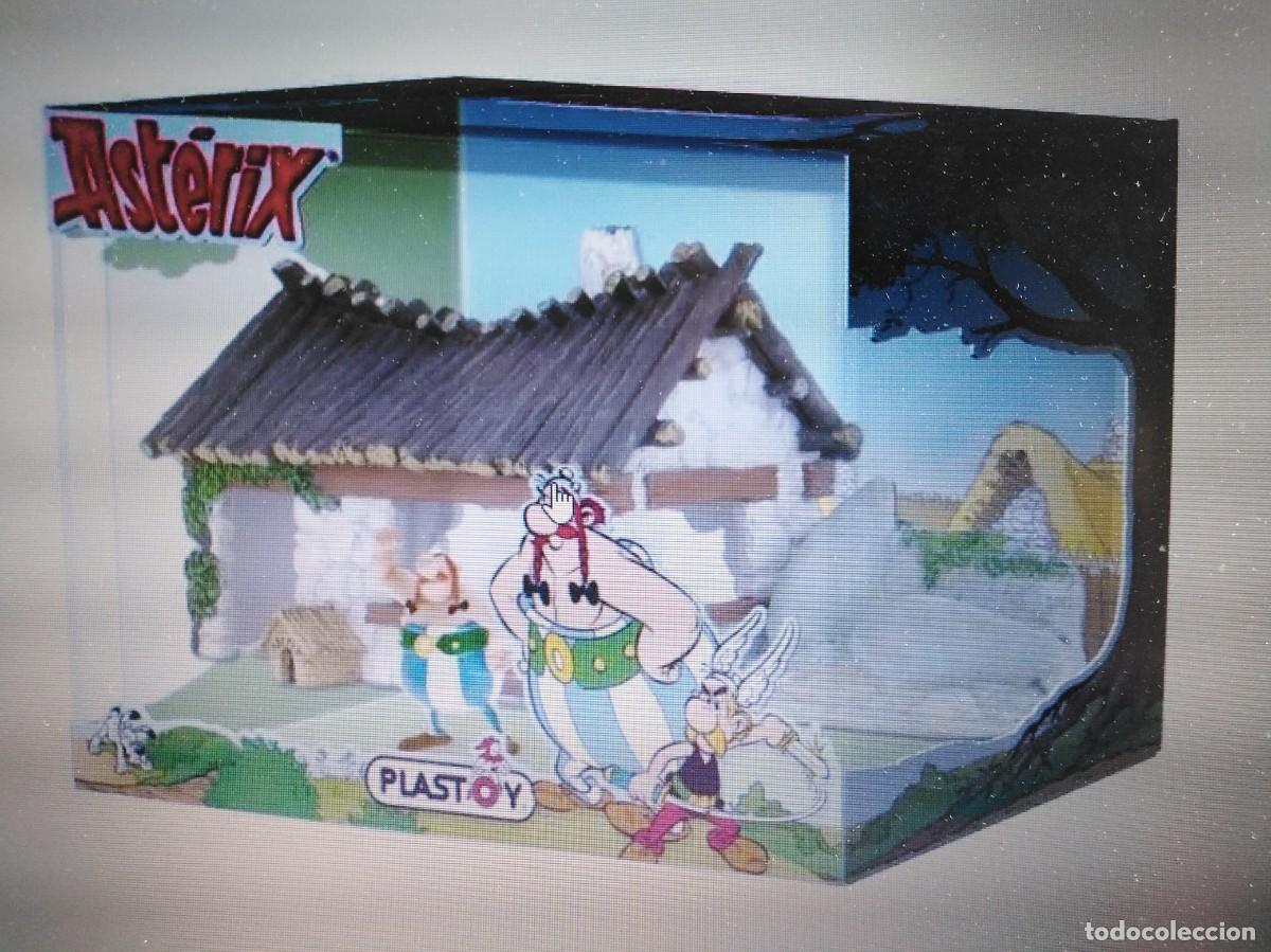 Figuras de goma y PVC: CASAS DE ASTERIX Y OBELIX PLASTOY - Foto 5