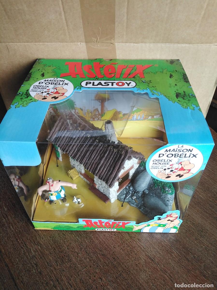 Figuras de goma y PVC: CASAS DE ASTERIX Y OBELIX PLASTOY - Foto 6