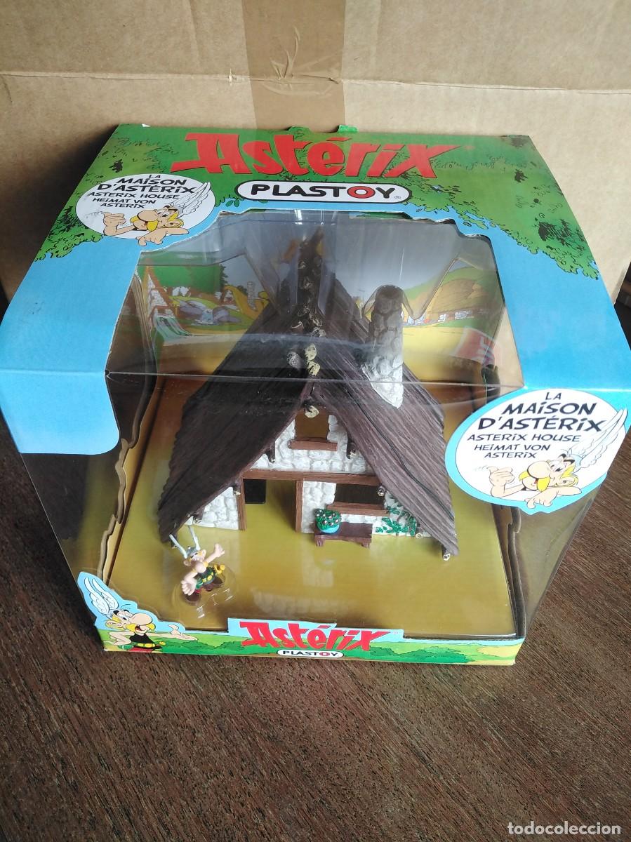 Figuras de goma y PVC: CASAS DE ASTERIX Y OBELIX PLASTOY - Foto 7