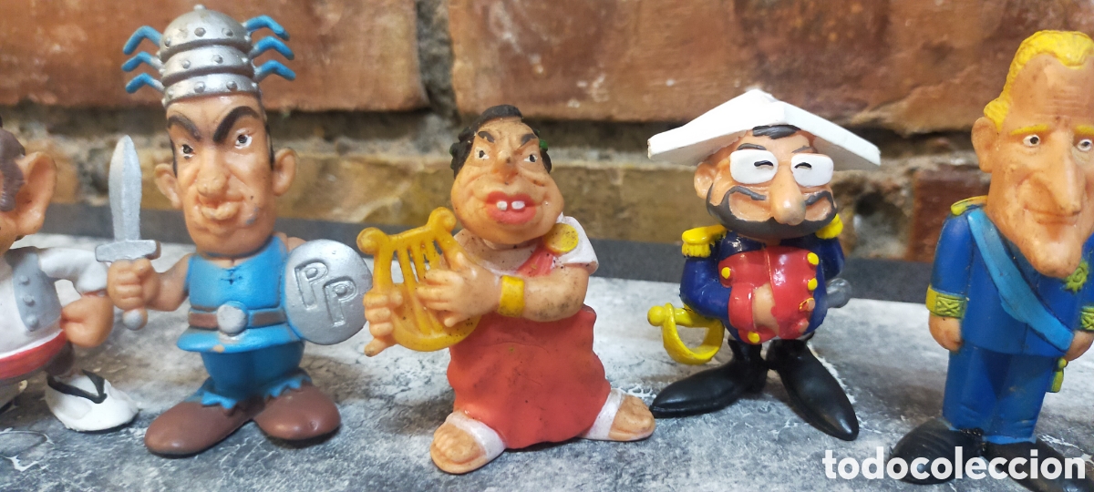 Figure di Gomma e PVC: 9 Figuras Star toys, pol&iacute;ticos