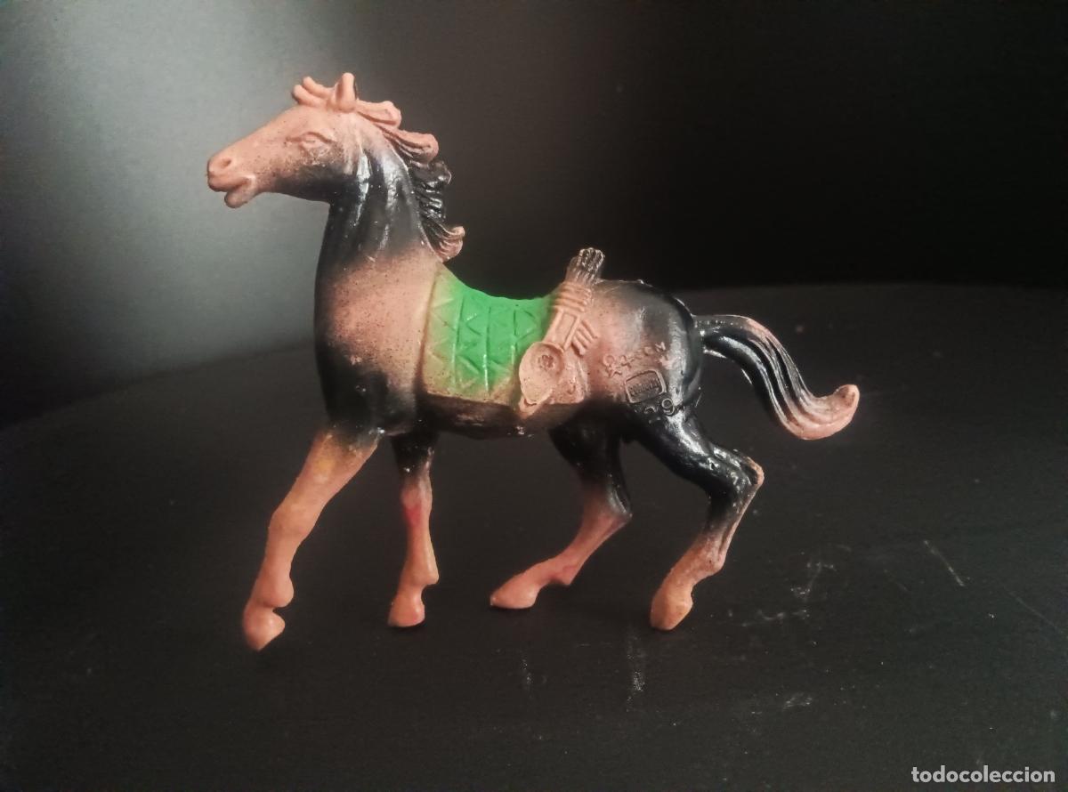 Figuras de goma y PVC: CABALLO VAQUEROS WESTERN - MARCA: COMANSI - Foto 1