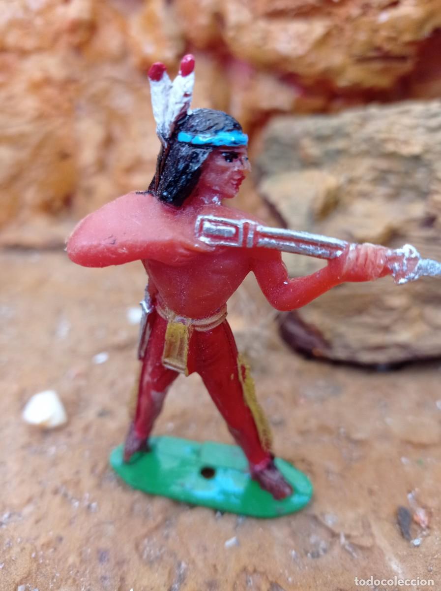 Figuras de goma y PVC: Indio de comansi - Foto 1