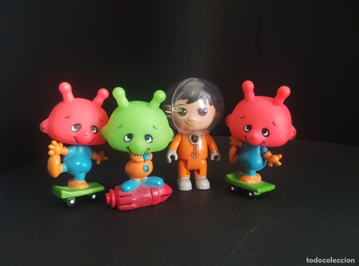 marcianos y astronauta. lote de 4 figuras russ - Compra venta en  todocoleccion