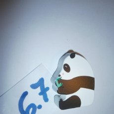 Figuras de Goma y PVC: FIGURA OSO PANDA EN MADERA - ENVIO GRATIS A ESPAÑA