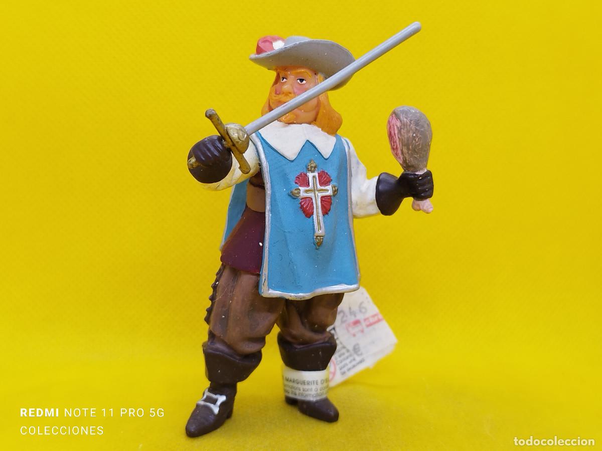 Figuras de goma y PVC: Plastoy mosquetero nuevo - Foto 1