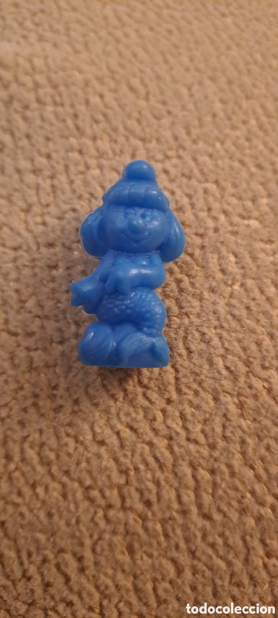 Figuras de goma y PVC: DUNKIN VERSION AZUL PITUFO PITUFINA SIRENA - Foto 1